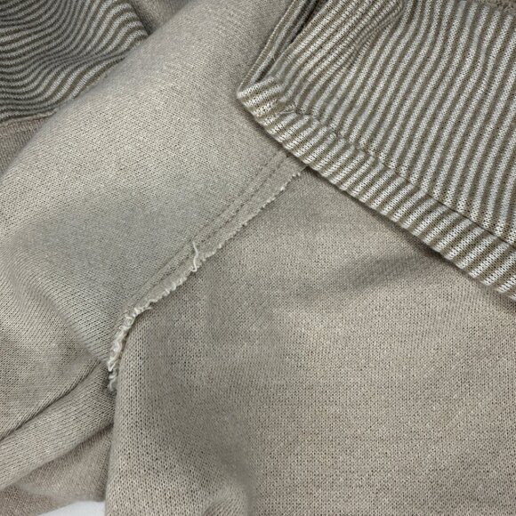 mts Oversized French Terry V-nectK Long Sleeve Layered Look Top Comfy: Sz 8 - Picture 6 of 8